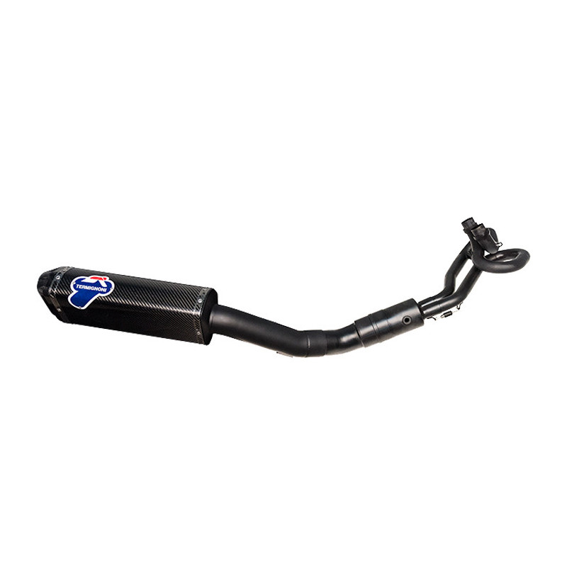 Escape completo homologado Termignoni Black scream Yamaha TMAX 530 17-19