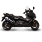 Pot d'échappement ligne Termignoni Black Scream Yamaha TMAX 530 17-