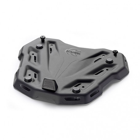 Placa kappa monokey Km9a aluminio negro | MotoGM