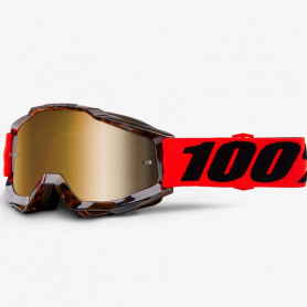 Maske 100% Accuri Vendome lente Gold | MotoGM