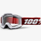 Maschera 100% Accuri Graham lente rossa