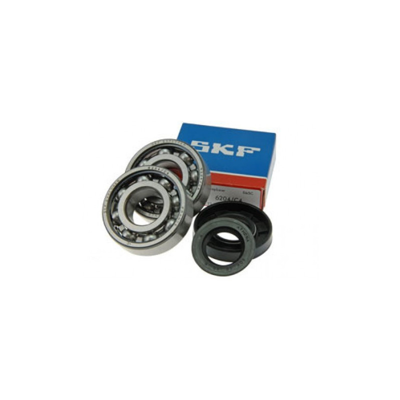 Kit rodamientos motor C4 + retenes SKF para Piaggio Kit rodamientos motor C4 + retenes SKF para Piaggio