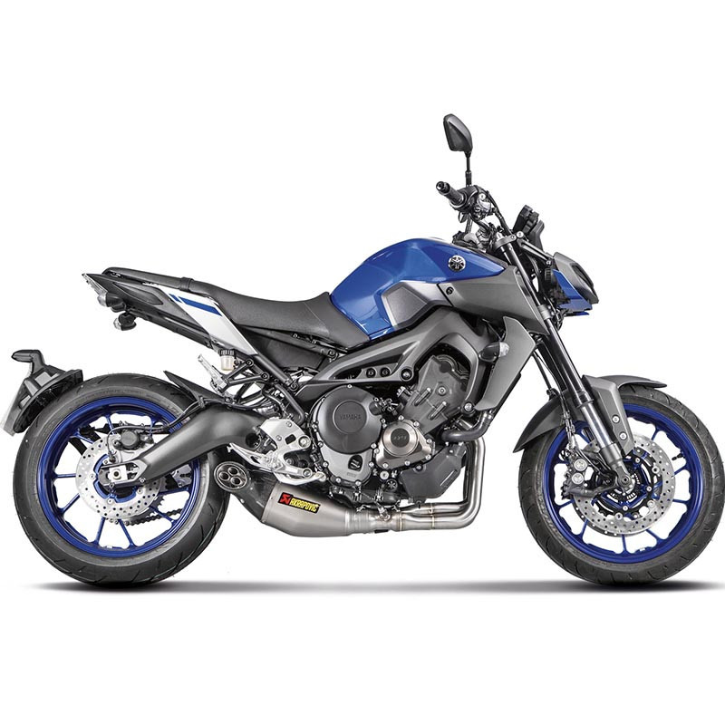 escape completo racing titanio akrapovic para Yamaha MT-09, Tracer 900/GT, XSR 900