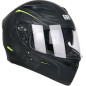 Casco integral CGM INDIAN amarillo fluo con visiera interna