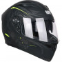 Full face helmet CGM INDIAN yellow fluo with inner visor