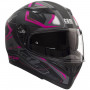 Full face helmet CGM MACH 2 fuchsia with inner visor