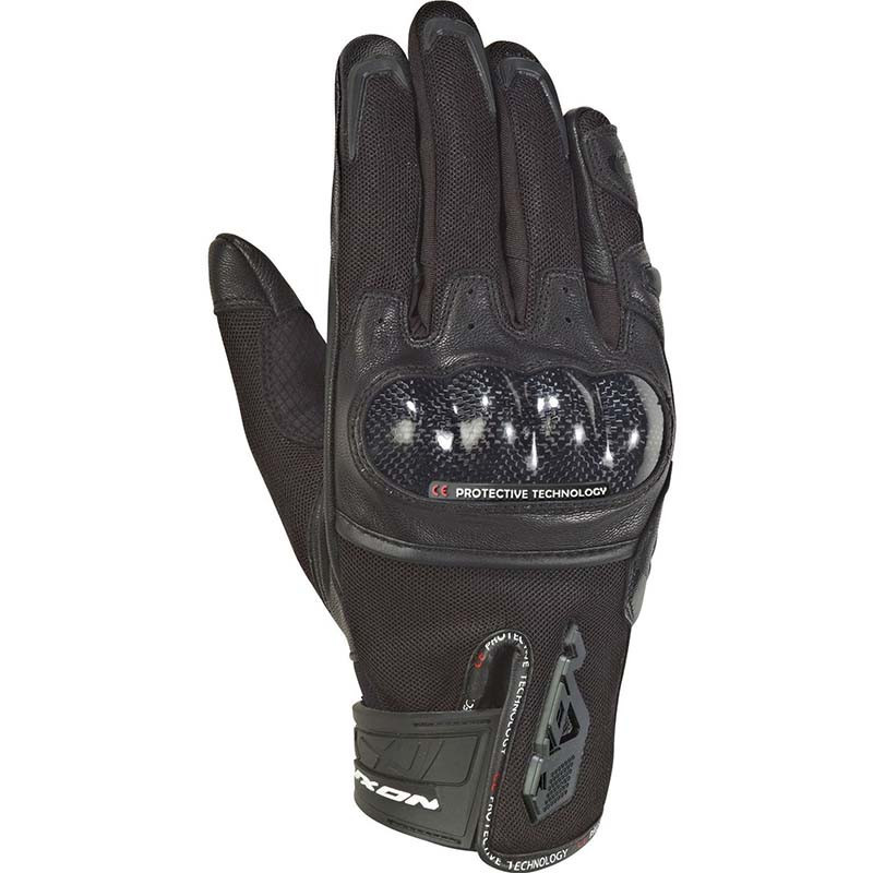 Guante Ixon RS Rise Air negro Guante Ixon RS Rise Air negro