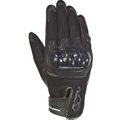 Guante Ixon RS Rise Air negro | MotoGM