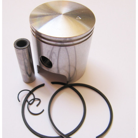 Piston Top Performance Black d. 47 mm, for Derbi Senda/GPR, 12mm gudgeon pin
