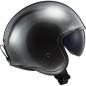 Casque jet LS2 Spitfire OF599 jeans titane