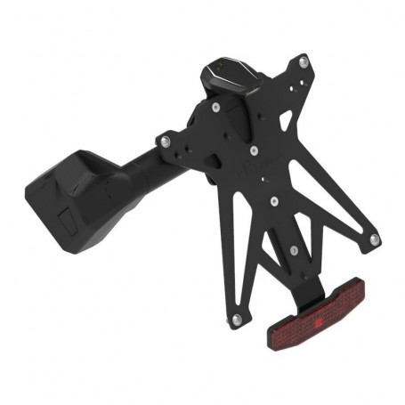 Portatarga Per Yamaha MT 125 Anno Di Cost.2020-2023 GroFaTec Revo Reclinable Porta Targa Si