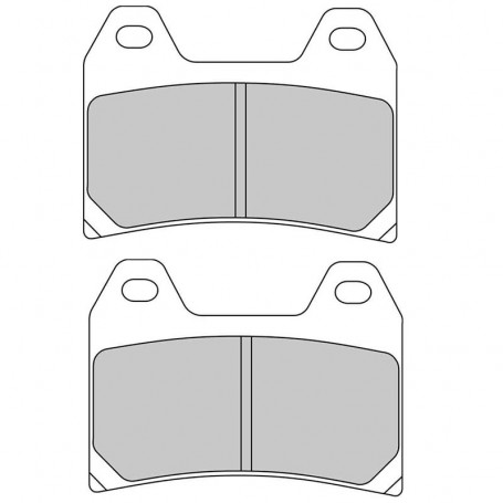 Ferodo Brake front pads organic compound FDB2042EF