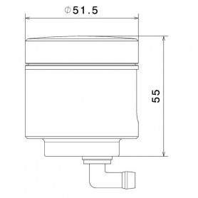 Depósito fluido frenos delantero rizoma Notch CT157 | MotoGM