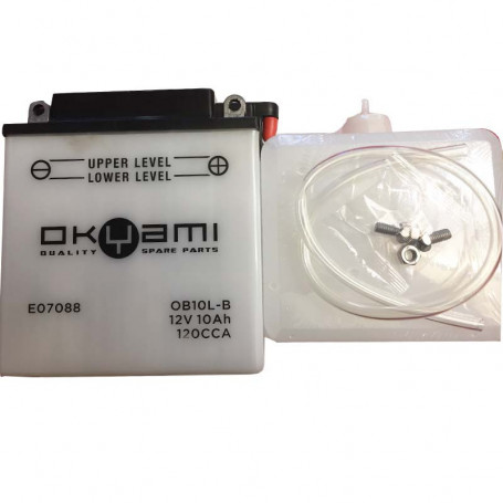 Batterie Okyami YB10L-B mit acido | MotoGM