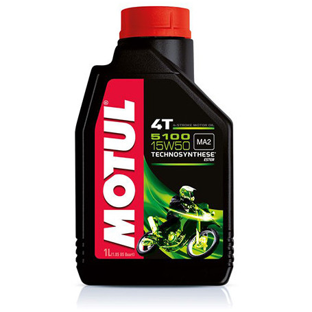 Aceite motor 4 tiempos Motul 5100 15W50 | MotoGM