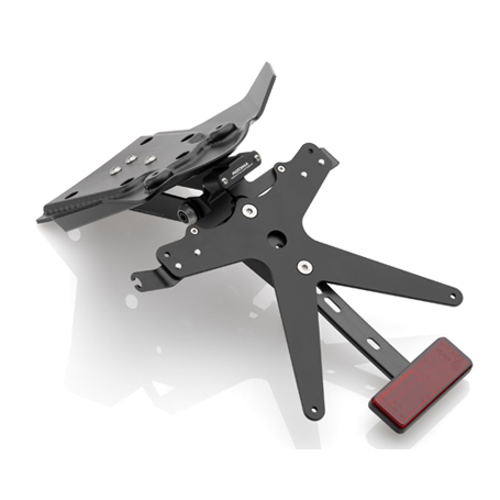 Rizoma "Fox" license plate holder, light Included for Ducati Multistrada 1200