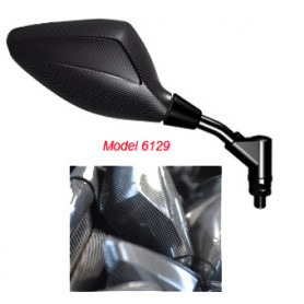 Espejo homologado Universal 2004 Orion Carbono Brillante izquierdo… | MotoGM