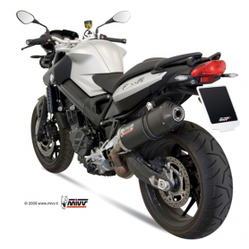 Terminal homologado Mivv Oval Cap Carbono BMW F 800 R | MotoGM