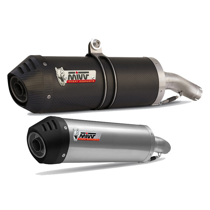 Terminal homologado Mivv Oval Cap titanio BMW F 800 R