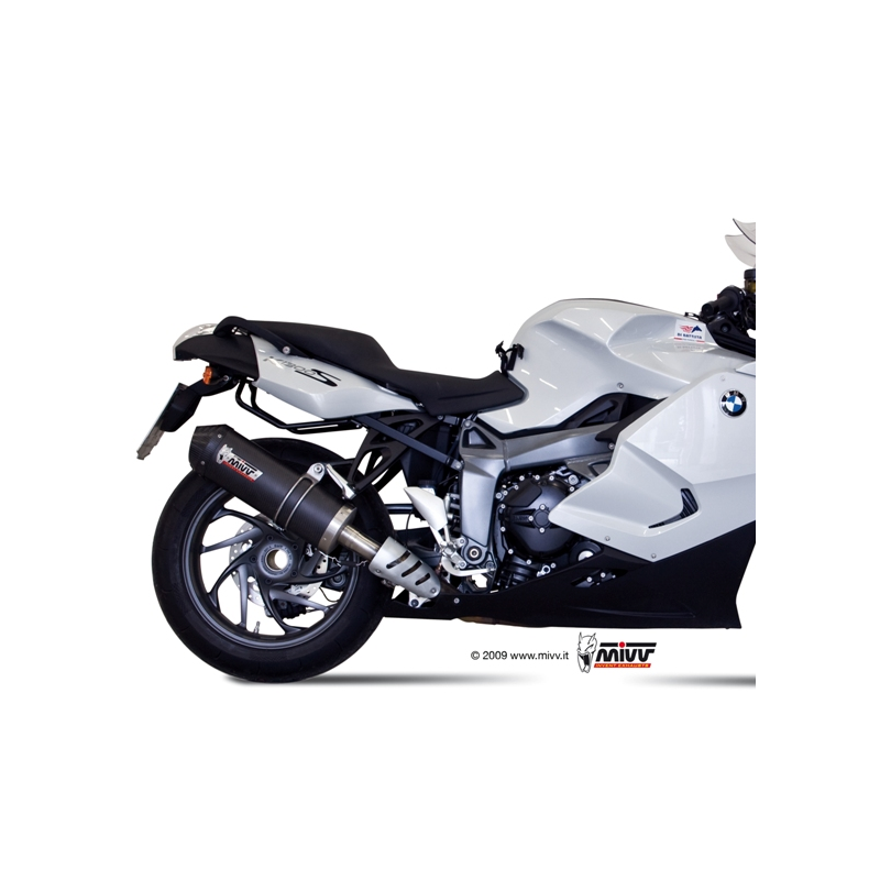 Muffler Street Legal Oval Cap Carbon BMW K 1300 R/S