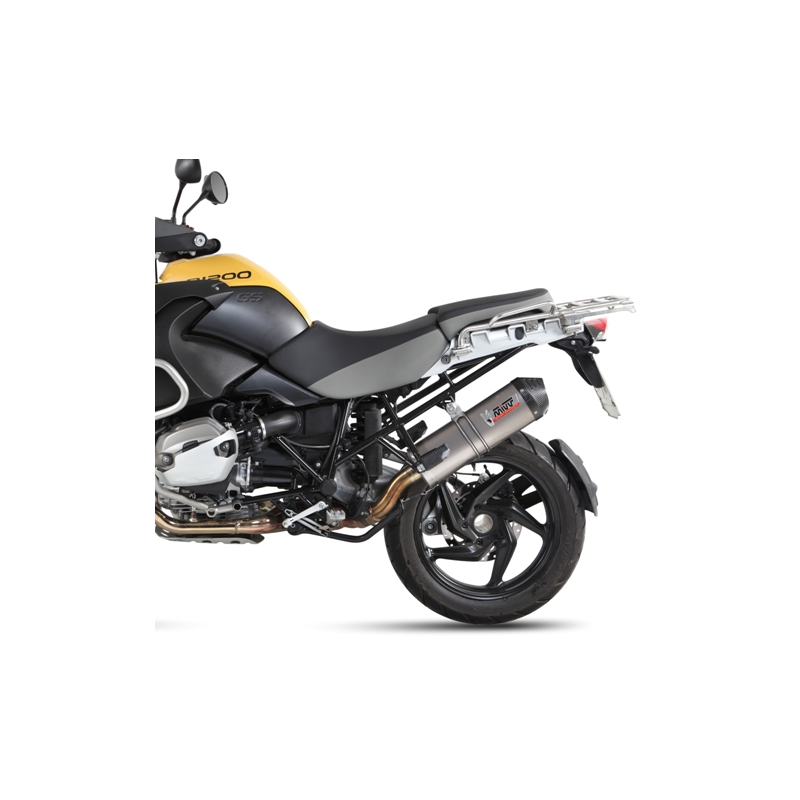 Muffler Street Legal Oval Cap Titanium BMW R 1200 GS 10-
