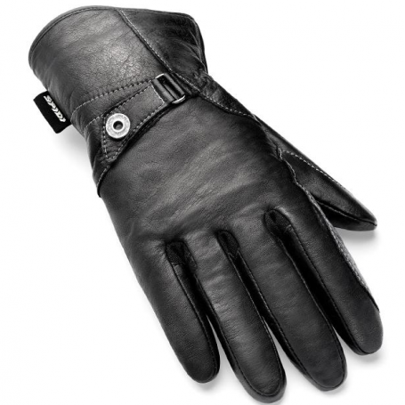 Gants Spidi en cuir impermeable Luna H2OUT noire pour femmes