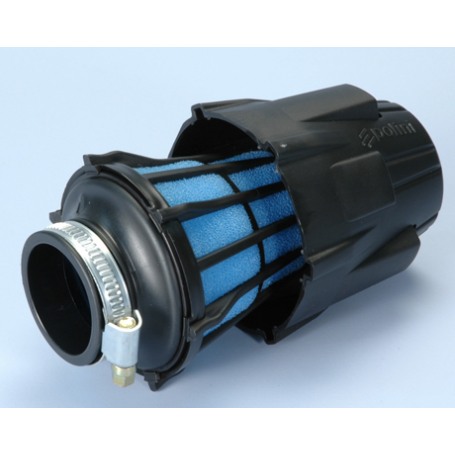 Polini filtre a air  droit, d.32 mm noire