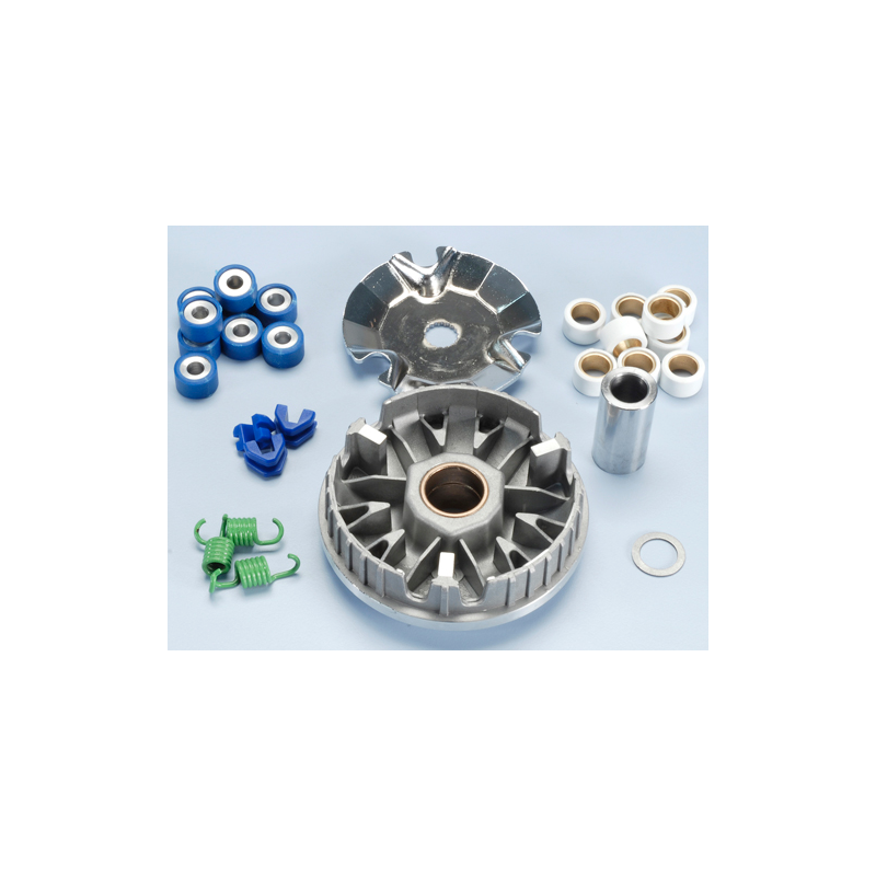 Variateur à Galets Avec Ressort De Joue - Pour Aprilia, Yamaha, MBK, Booster, Ovetto