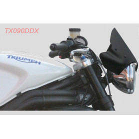 Cúpula Fabbri Gen-X Touring para Triumph Street Triple 675, Spee… | MotoGM