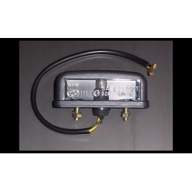 Eclairage de plaque homologué pour moto et scooter