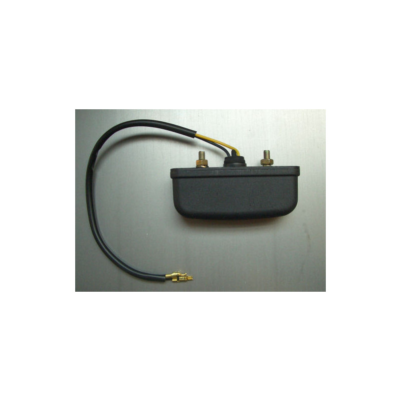 License Plate Light color black for moto and scooter street appro | MotoGM