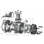 Cylindre Alu Stage6 High End R/T 70 CC mono segment H2O pour Mot. Piaggio 50 LC sp.Ø 12