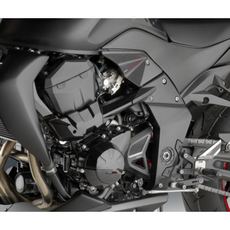 Carter iniezione Rizoma carbonio per Kawasaki Z 750 07-11, Z 750 R 11- (1 coppia)