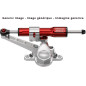 Kit Lenkungsdämpfer Bitubo für Cagiva Mito 01-02,