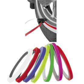 Wheel Stripe Racing color, One Set for 2 Wheels, 7 mm X 7 Mt