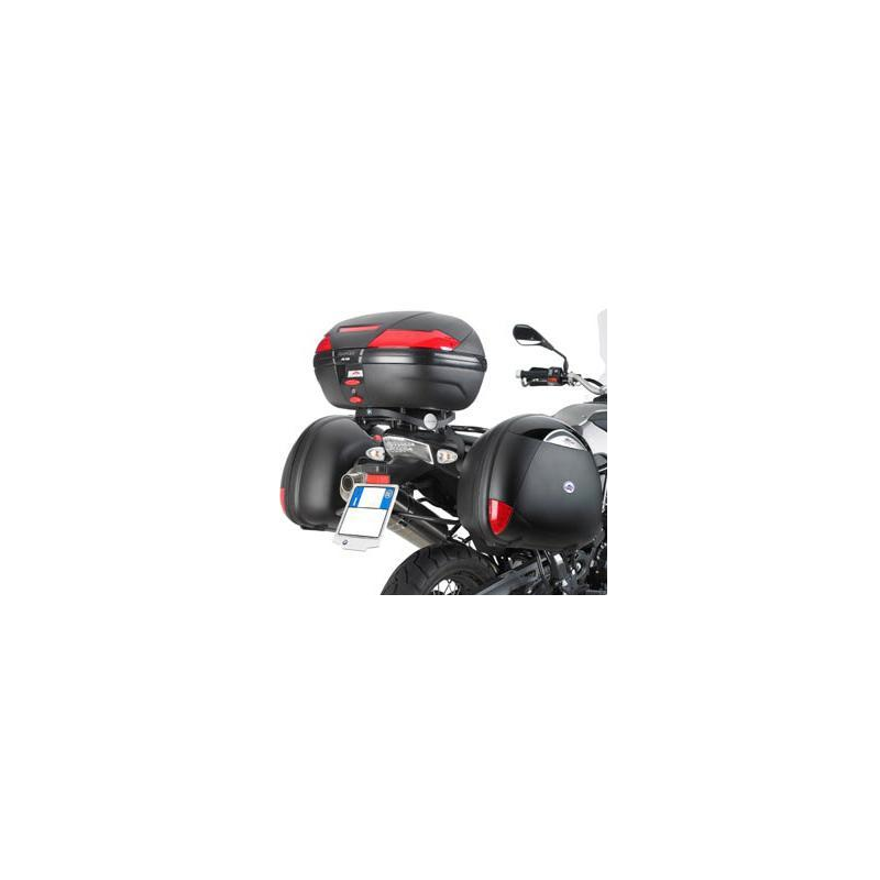 Kappa-Halterung für BMW F 650/800 GS 08-11, comprensivo di Platte MONOKEY in nylon KM5 Kappa-Halterung für BMW F 650/800 GS 08-11, comprensivo di Platte MONOKEY in nylon KM5