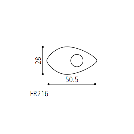 Adattatori Rizoma frecce per moto FR216B per Honda, Kawasaki ER-6N 09-, Ducati 1199 Panigale (4 pz per 2 frecce)