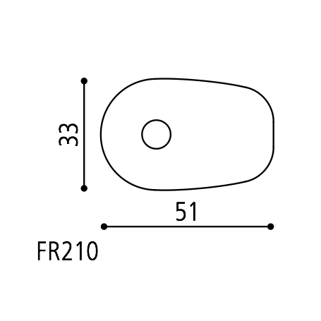 Adaptateur clignotants Rizoma FR210B pour Kawasaki, Yamaha -01 (4 pz pour 2 clignotants)