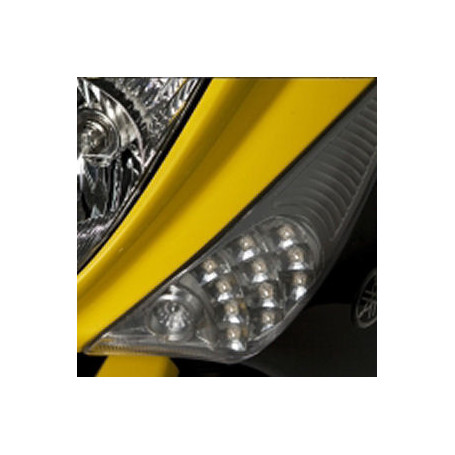 Coppia frecce anteriori a Led Omologate BKR per Yamaha T-Max 500 08-