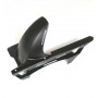 Garde Boue Arriere Barracuda noir Mat + protege chaine pour Honda Hornet 600 07-11