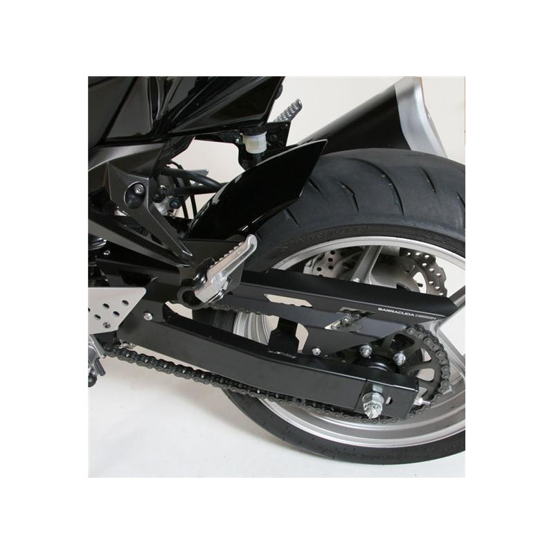 Guardabarros trasero Barracuda in ABS + paracatena in aluminio para Kawasaki Z 750 07-11