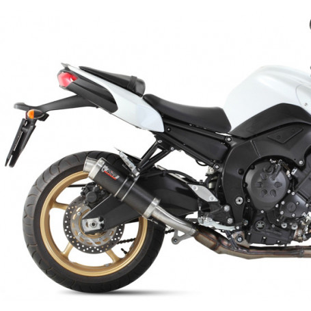 Muffler Street Legal GP cylindrical Carbon Yamaha FZ8/Fazer 8