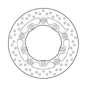 Bremsscheibe Brembo Serie Gold vorne für Yamaha X-Max 125/250, Ma… | MotoGM