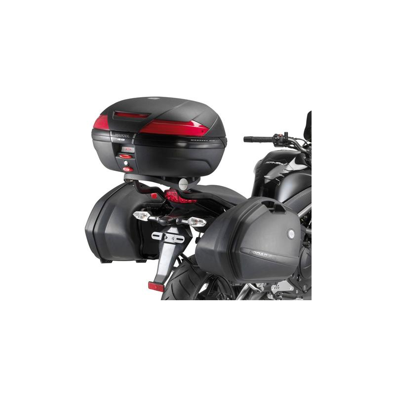 Kappa-Halterung für Kawasaki ER-6N/F 09-10 da abbinare alle Platten Monokey KM5 und KM11