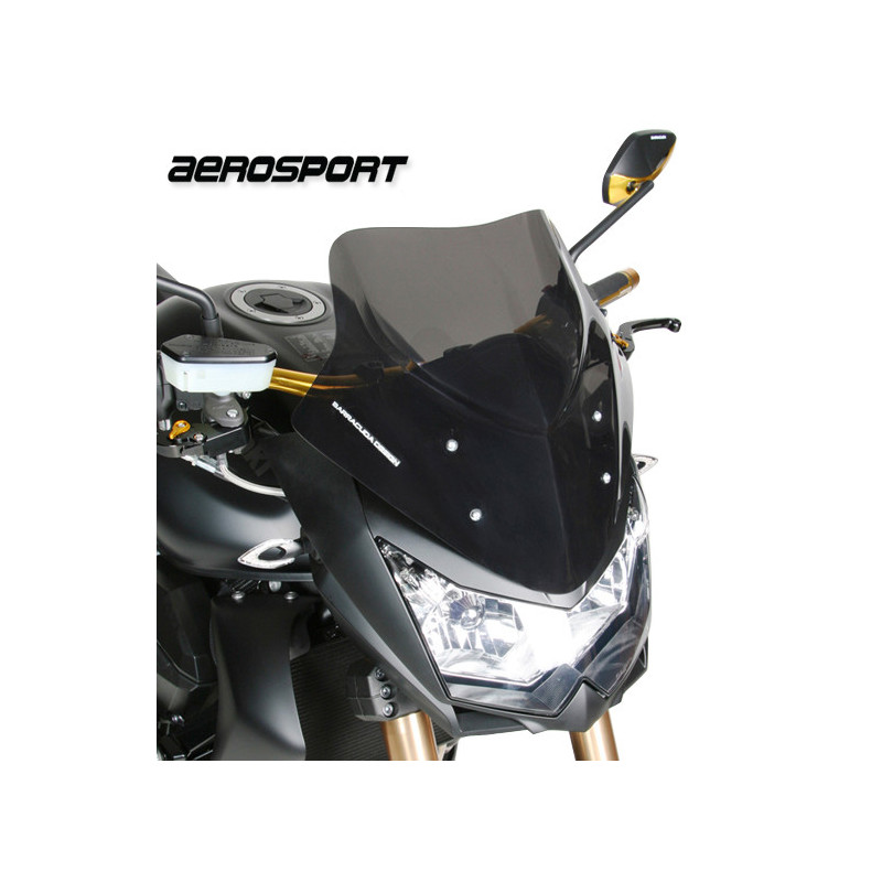 Saut vent Aerosport Barracuda fumè pour Kawasaki Z 750 R 11-13 | MotoGM