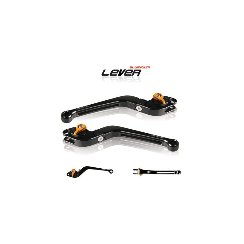 Barracuda Brake-Clutch lever kit movible (pair) for Yamaha T-Max 500 08-10, T-MAX 530 12-