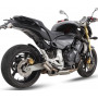 Muffler Street Legal Double Gun titanium for Honda Hornet 600 07-11
