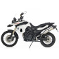 Endschalldämpfer Leovince LV One EVO II Homologiert Inox für BMW F 650 GS 08-10. F 800 R 09-10