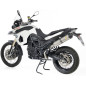 Terminale di scarico Leovince LV One EVO II Omologato Inox per BMW F 650 GS 08-10. F 800 R 09-10