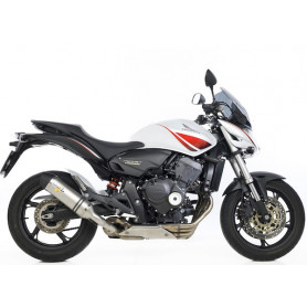 Terminal de escape Leovince LV One EVO II Homologado Inox para Honda Hornet 600 07-